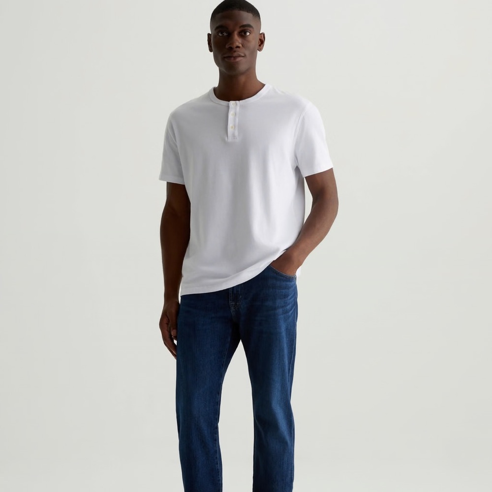 Ag Adriano Goldschmied Dark Blue Denim Jeans